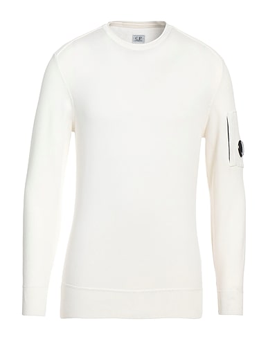 C.P. COMPANY Jumper Ivory 100% Cotton