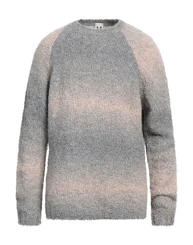 MOLO ELEVEN Pullover Grigio chiaro 63% Lana di alpaca, 37% Nylon riciclato