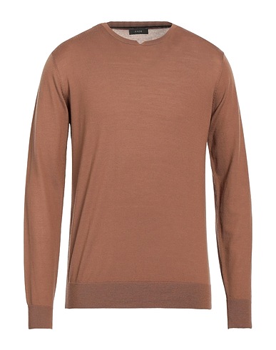KAOS Jumper Brown 100% Wool