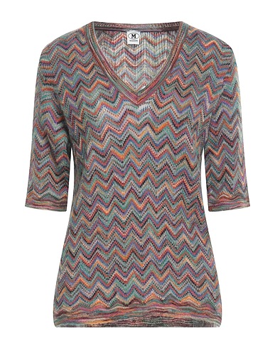 M MISSONI Jumper Green 32% Mohair wool, 28% Viscose, 23% Wool, 17% Polyamide