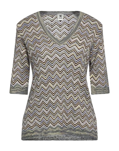 M MISSONI Jumper Light green 32% Mohair wool, 28% Viscose, 23% Wool, 17% Polyamide