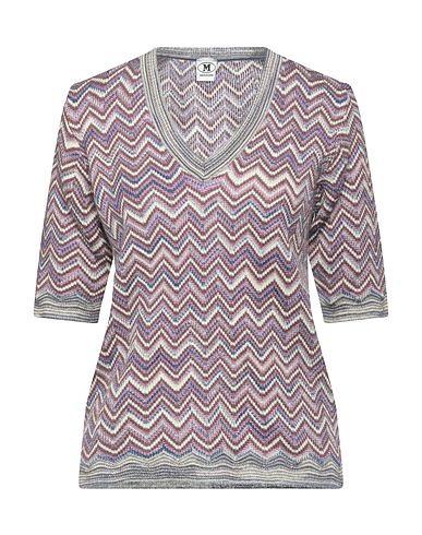 M MISSONI Jumper Mauve 32% Mohair wool, 28% Viscose, 23% Wool, 17% Polyamide