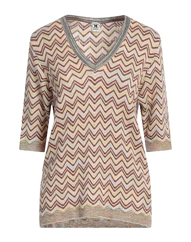 M MISSONI Pullover Verde salvia 32% Lana mohair, 28% Viscosa, 23% Lana, 17% Poliammide