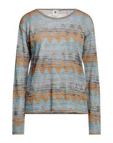 M MISSONI Sweater Grey 56% Viscose, 23% Cotton, 19% Wool, 2% Polyamide