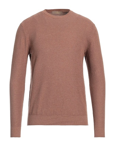 CRUCIANI Pullover Nocciola 100% Cotone