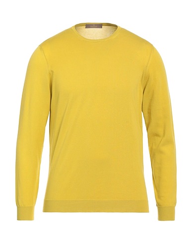 CRUCIANI Jumper Mustard 100% Cotton
