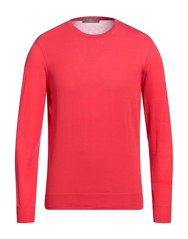 CRUCIANI Sweater Red 100% Cotton