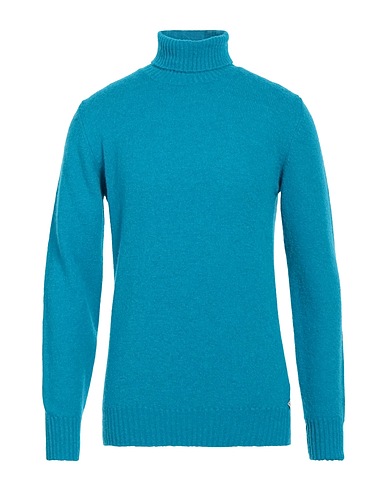 MOLO ELEVEN Turtleneck Azure 76% Wool, 24% Polyamide