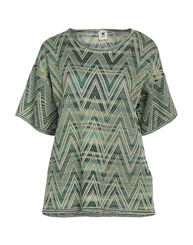 M MISSONI Pullover Grün 47% Viskose, 40% Wolle, 9% Metallfaser, 4% Polyamid