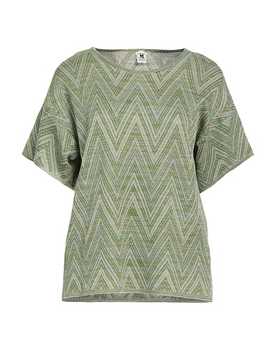 M MISSONI Jumper Lime green 47% Viscose, 40% Wool, 9% Metallic fiber, 4% Polyamide