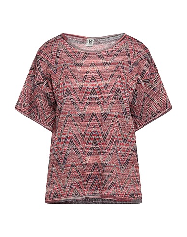 M MISSONI Pullover Rot 47% Viskose, 40% Wolle, 9% Metallfaser, 4% Polyamid
