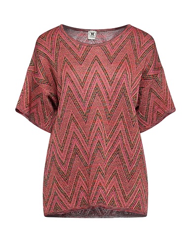 M MISSONI Jumper Magenta 47% Viscose, 40% Wool, 9% Metallic fiber, 4% Polyamide