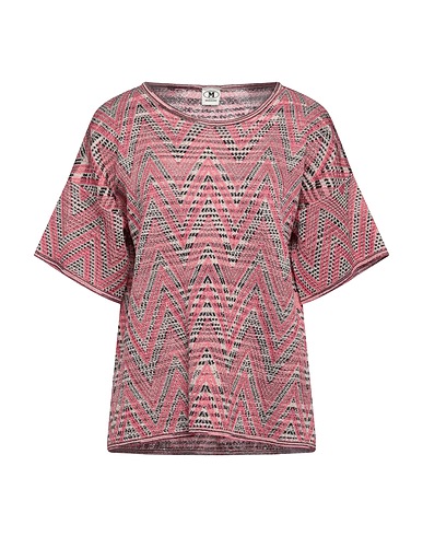M MISSONI Sweater Pink 47% Viscose, 40% Wool, 9% Metallic fiber, 4% Polyamide