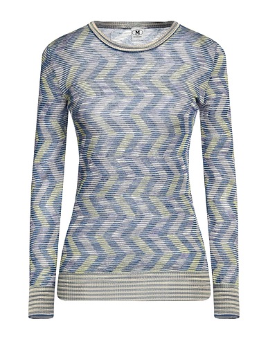 M MISSONI Sweater Blue 59% Viscose, 37% Wool, 4% Polyamide