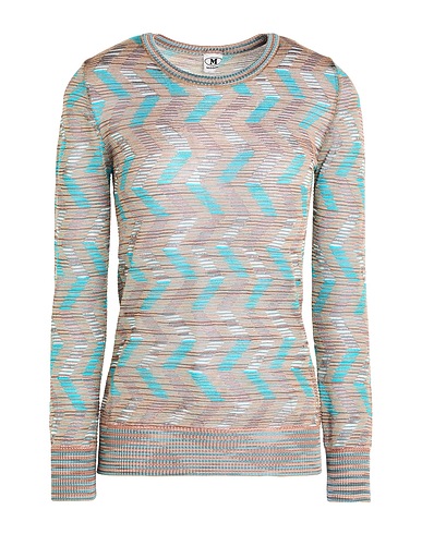 M MISSONI Jumper Khaki 59% Viscose, 37% Wool, 4% Polyamide