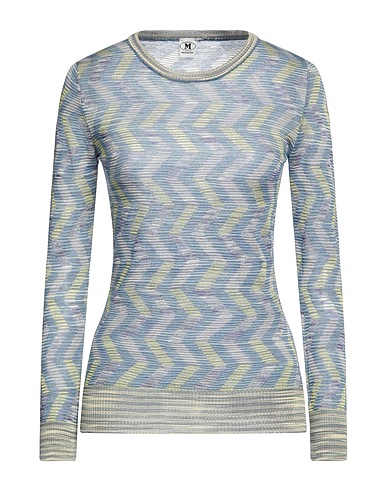 M MISSONI Jumper Pastel blue 59% Viscose, 37% Wool, 4% Polyamide