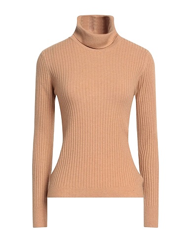 KAOS Turtleneck Camel 50% Viscose, 27% Polyester, 23% Polyamide
