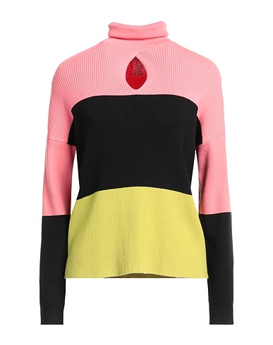 KAOS Polo neck Salmon pink 50% Viscose, 30% Polyester, 20% Polyamide
