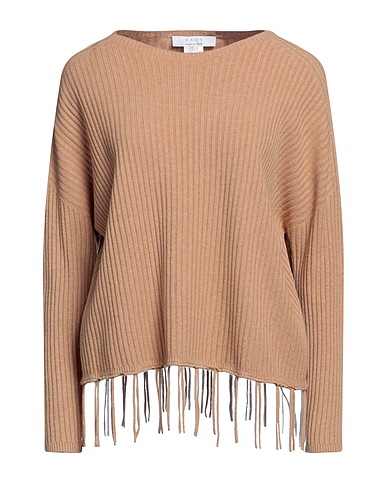 KAOS Pullover Cammello 50% Viscosa, 27% Poliestere, 23% Poliammide