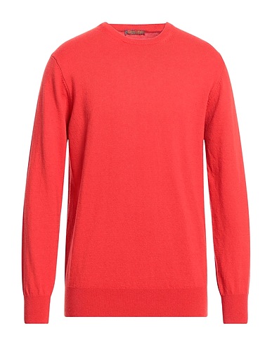 HENRY CASHMERE Pullover Rosso 70% Lana, 30% Cachemire