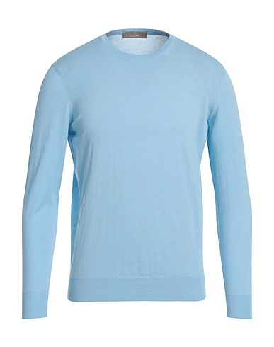 CRUCIANI Sweater Sky blue 100% Cotton