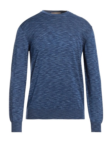 CRUCIANI Jumper Blue 100% Cotton