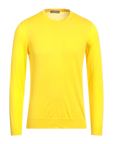 CRUCIANI Pullover Gelb 85% Baumwolle, 15% Kaschmir