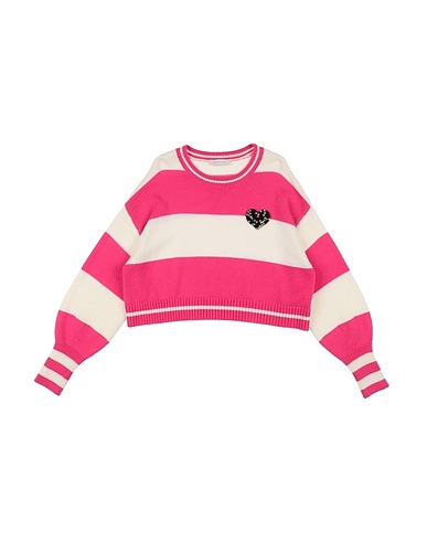 MONNALISA Pullover Fucsia 40% Poliestere, 20% Poliammide, 20% Acrilico, 20% Lana