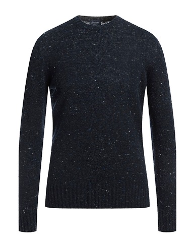 DRUMOHR Jumper Midnight blue 68% Virgin Wool, 29% Cashmere, 3% Polyamide