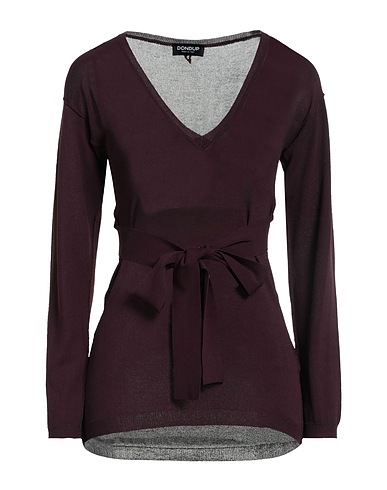 DONDUP Jumper Plum 96% Viscose, 4% Polyester