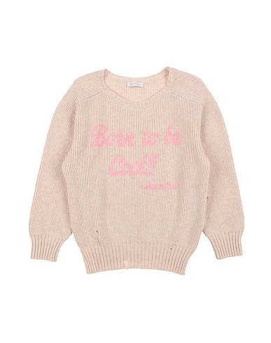 MONNALISA Jumper Sand 100% Wool