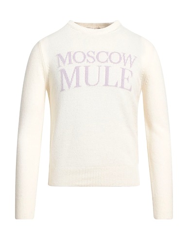 FUZZI Pullover Avorio 40% Lana Vergine, 30% Viscosa, 20% Poliammide, 10% Cachemire