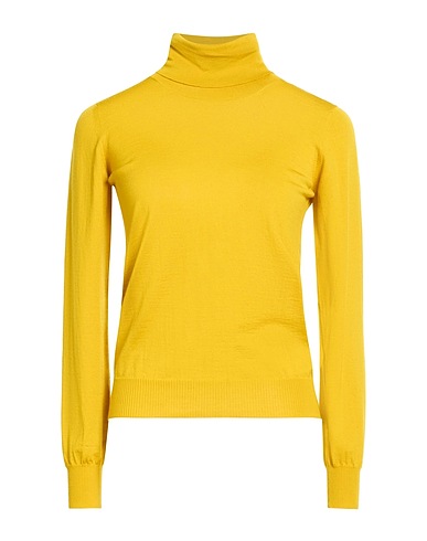 DRUMOHR Col roulé Vert lime 100% Super 140s Laine