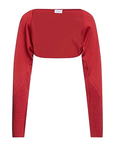 FERRAGAMO Boléro Rouge brique 70% Laine vierge, 30% Soie