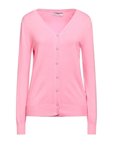 GAVROCHE Paris Cardigan Pink 50% Viscose, 25% Polyamide, 18% Polyester, 7% Modal