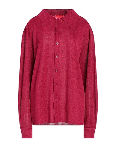 DIEGO MARQUEZ Solid colour shirts & blouses PORPORA 70% Viscose, 15% Polyester, 15% Metallic Polyester
