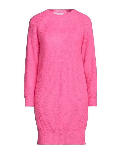 KAOS Kurzes Kleid Rosa 40% Acetat, 30% Polyamid, 30% Mohairwolle