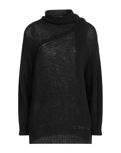 VALENTINO GARAVANI Polo neck Black 55% Virgin Wool, 45% Cashmere