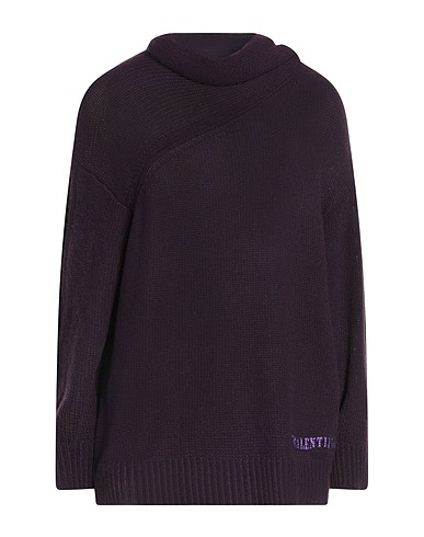 VALENTINO GARAVANI Rollkragenpullover Pflaume 55% Schurwolle, 45% Kaschmir
