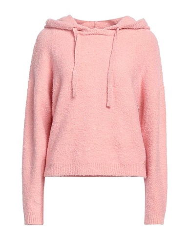 GUESS Sweater Pink 62% Acrylic, 13% Synthetic fibers, 10% Wool, 10% Polyester, 5% Metallic fiber