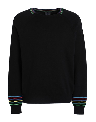 PS PAUL SMITH Jumper Black 100% Organic cotton