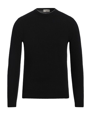 ALTEA Jumper Black 100% Virgin Wool