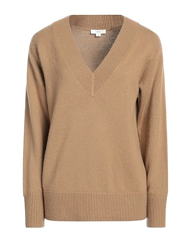 VINCE. Jumper Camel 70% Wool, 30% Cashmere, Nylon, Elastane