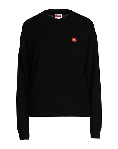 KENZO Jumper Black 100% Wool