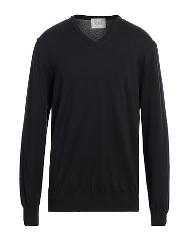VNECK Jumper Midnight blue 100% Cotton