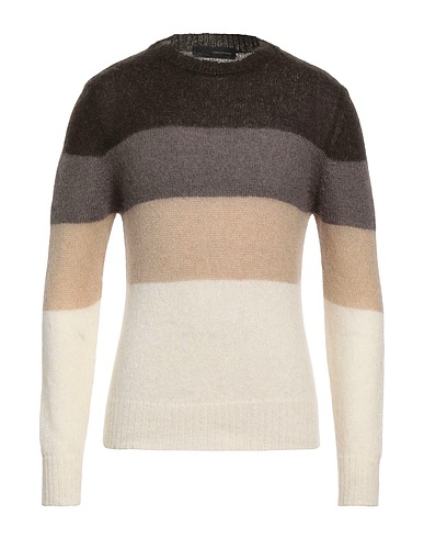 TAGLIATORE Pullover Verde scuro 47% Lana Merino, 30% Cotone, 20% Nylon, 3% Lana
