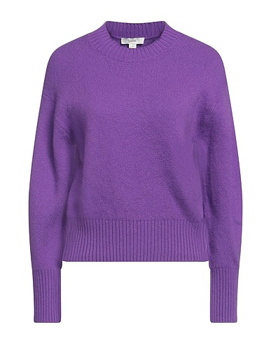 VINCE. Pullover Viola 69% Lana, 28% Cachemire, 2% Altre Fibre, 1% Elastan