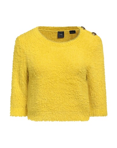 PINKO Jumper Yellow 75% Polyamide, 25% Polyester