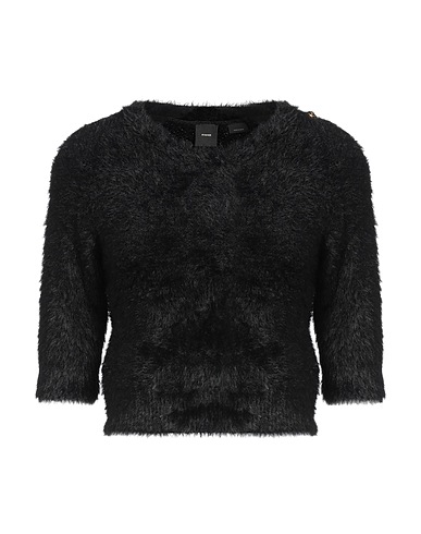 PINKO プルオーバー ブラック ナイロン 75% / ポリエステル 25%