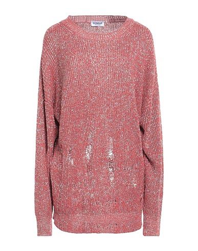 DONDUP Jumper Orange 85% Viscose, 13% Polyester, 2% Polyamide